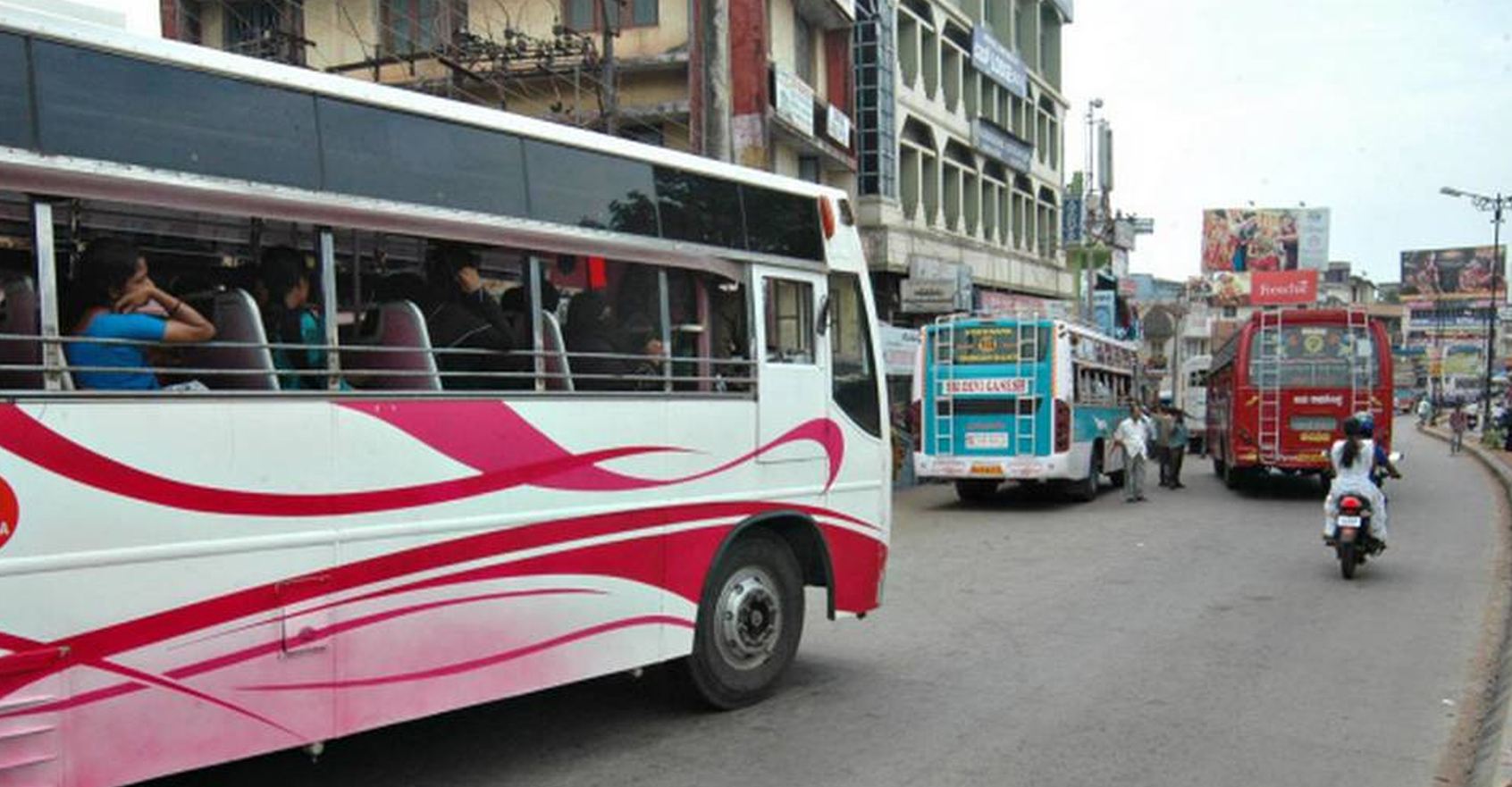 കാഞ്ഞങ്ങാട് പാണത്തൂർ റൂട്ടിൽ സ്വകാര്യ ബസ്സുകൾ ഇന്നും പണിമുടക്കി