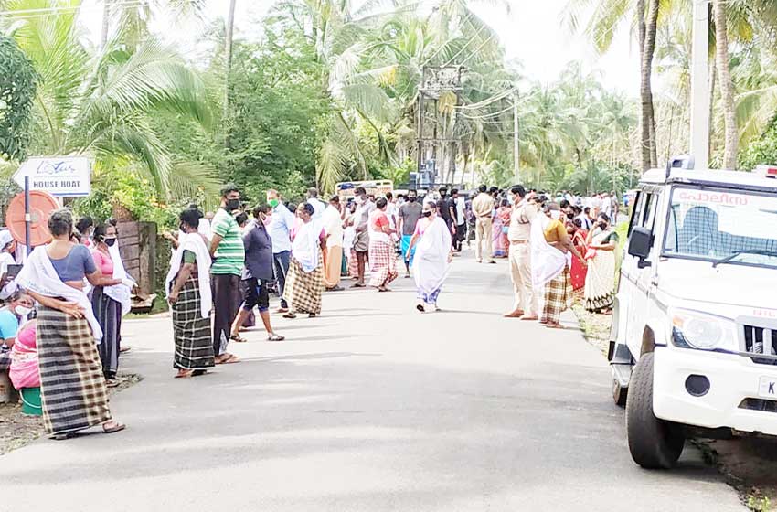 തൈക്കടപ്പുറം ബോട്ട്ജെട്ടിയിൽ മത്സ്യവിൽപ്പനയെച്ചൊല്ലി സംഘർഷം