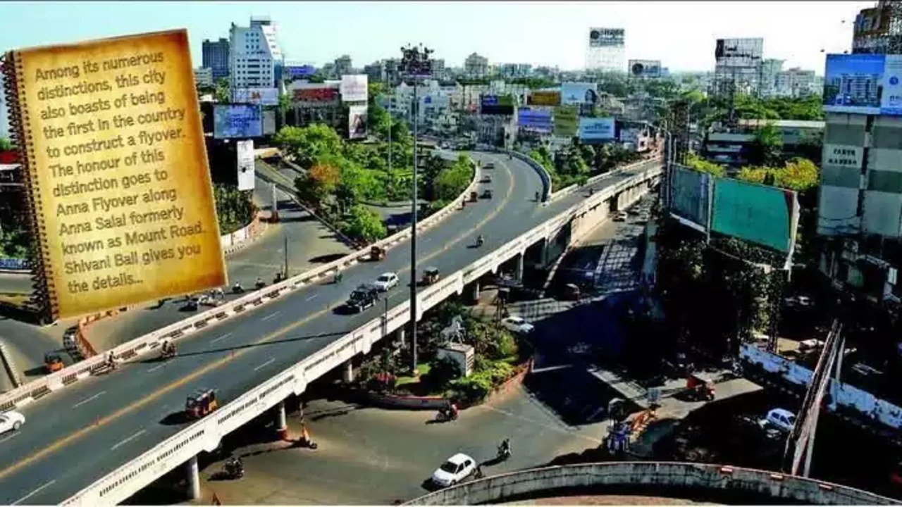 അണ്ണാ മേൽപ്പാലത്തിന് 50 വയസ്; ഇന്ത്യയിലെ മൂന്നാമത്തെ മേല്‍പ്പാലം