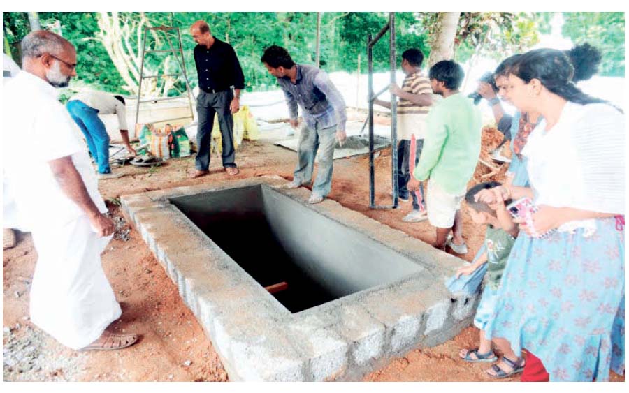 ഉമ്മൻചാണ്ടിയെ മറവുചെയ്യാൻ  പ്രത്യേക കല്ലറ